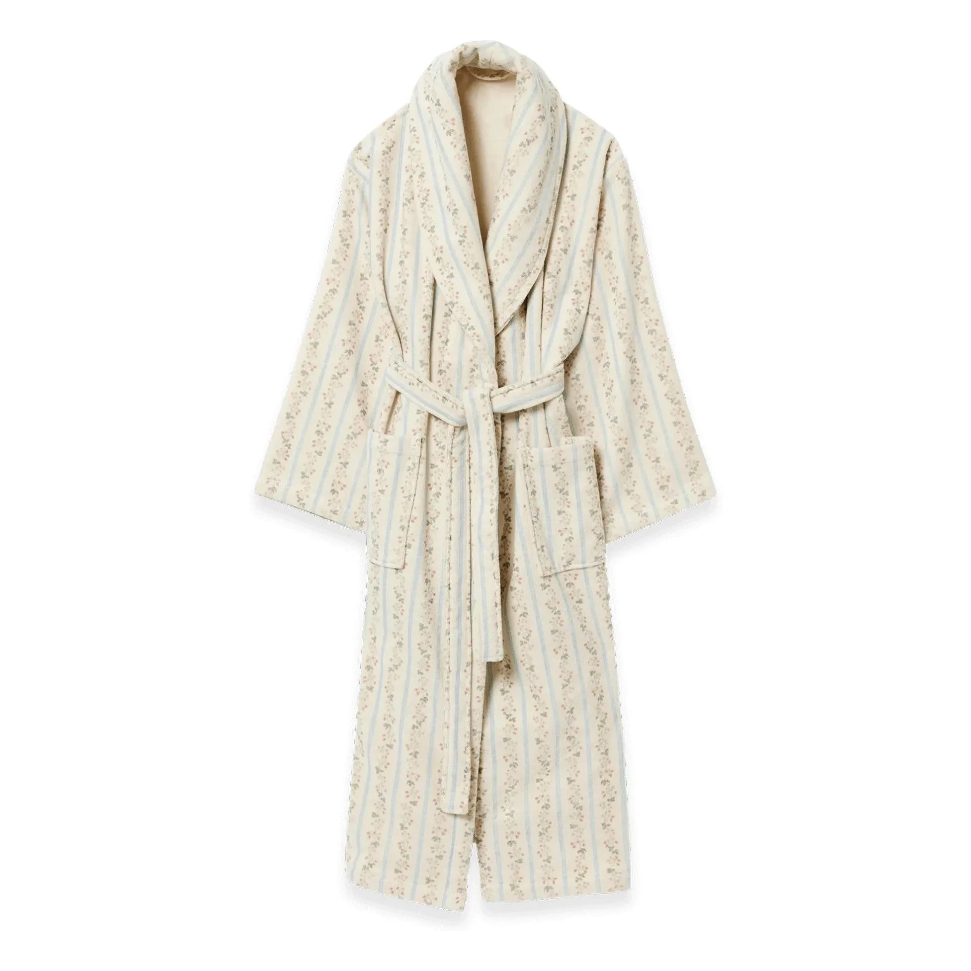 garbo&friends - Strawberry Wreath Bathrobe | Ecru
