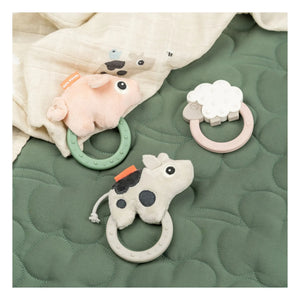 Done by Deer - Sheepy Teething Ring | Pink