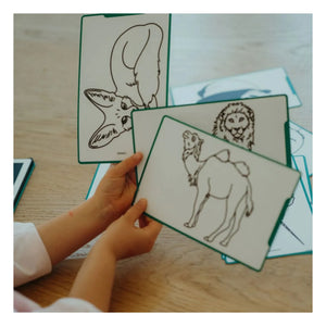 Kidywolf - Kidydraw Mini Drawing Board | Dark Green