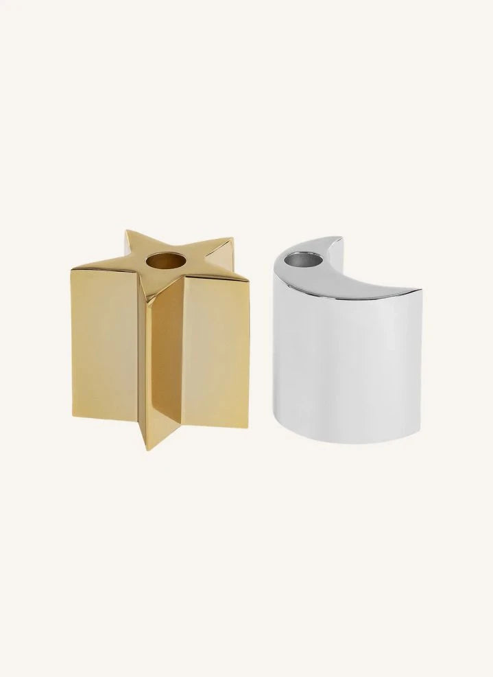 Anna + Nina - Festive Night Candle Holders - Set of 2