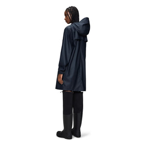 Rains - Storm Breaker W3 Long Coat | Navy Blue