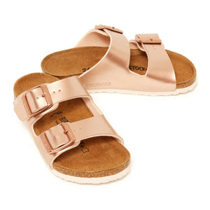 BIRKENSTOCK - Arizona nubuck sandals | Rose Gold