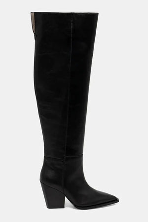AllSaints Reina Zip Boot Deri Çizme