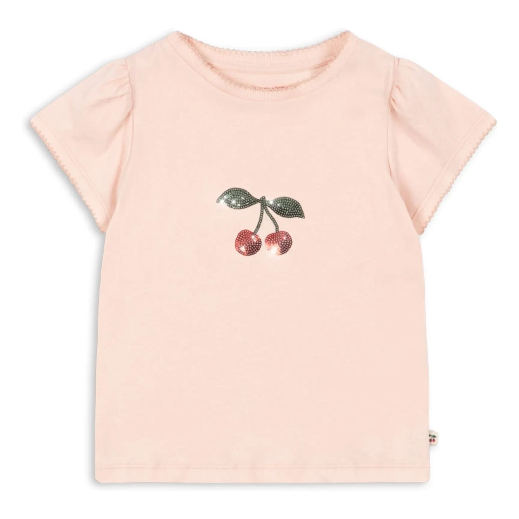 Konges Sløjd - Famo Cherry Organic Cotton T-Shirt | Pink