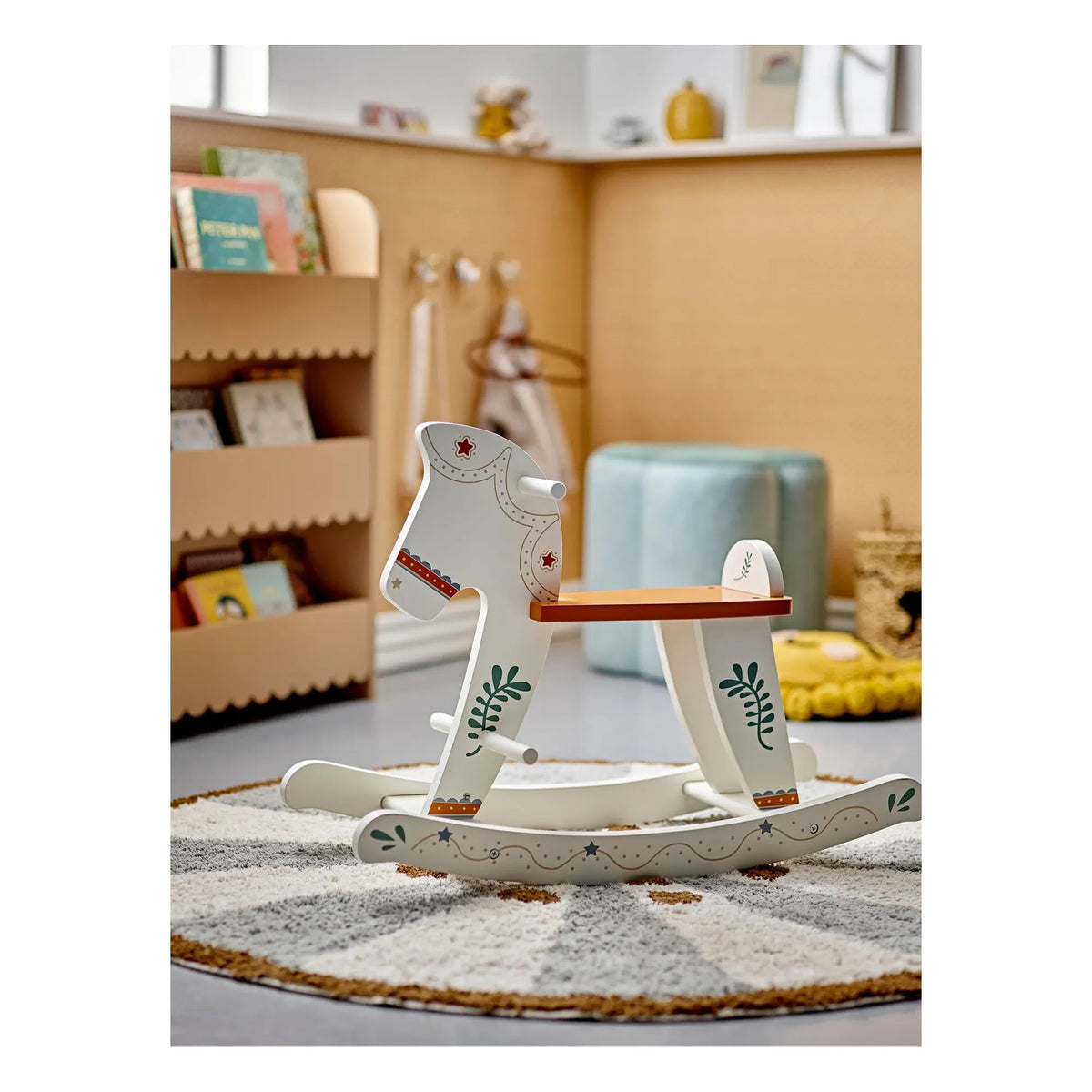 Bloomingville Mini - Ruddy Rocking Horse | White