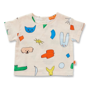 Halcyon Nights - Animal T-Shirt | Ecru