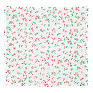 Piupiuchick - Organic Cotton Floral Bandana | Red