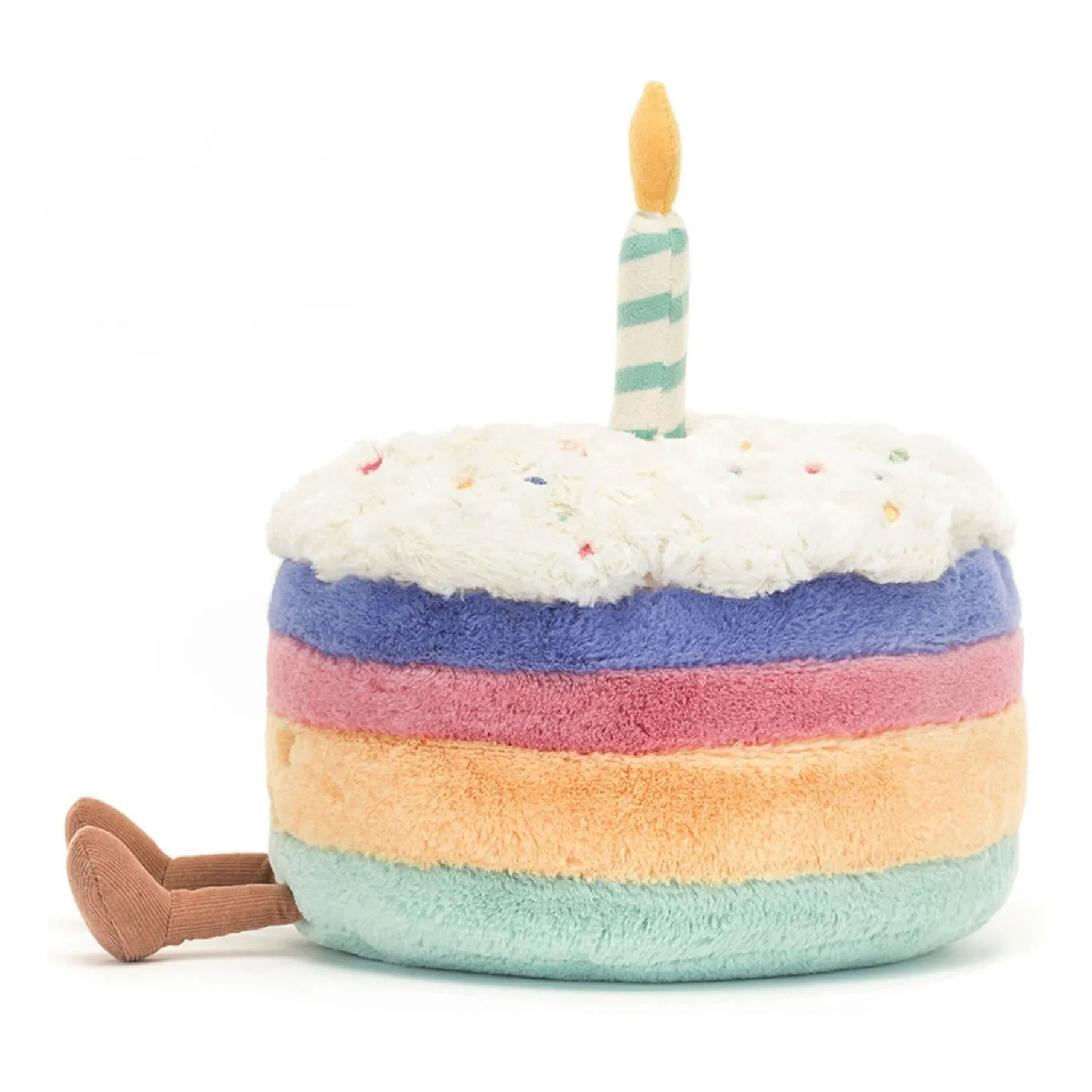Jellycat - Rainbow Birthday Cake Plush
