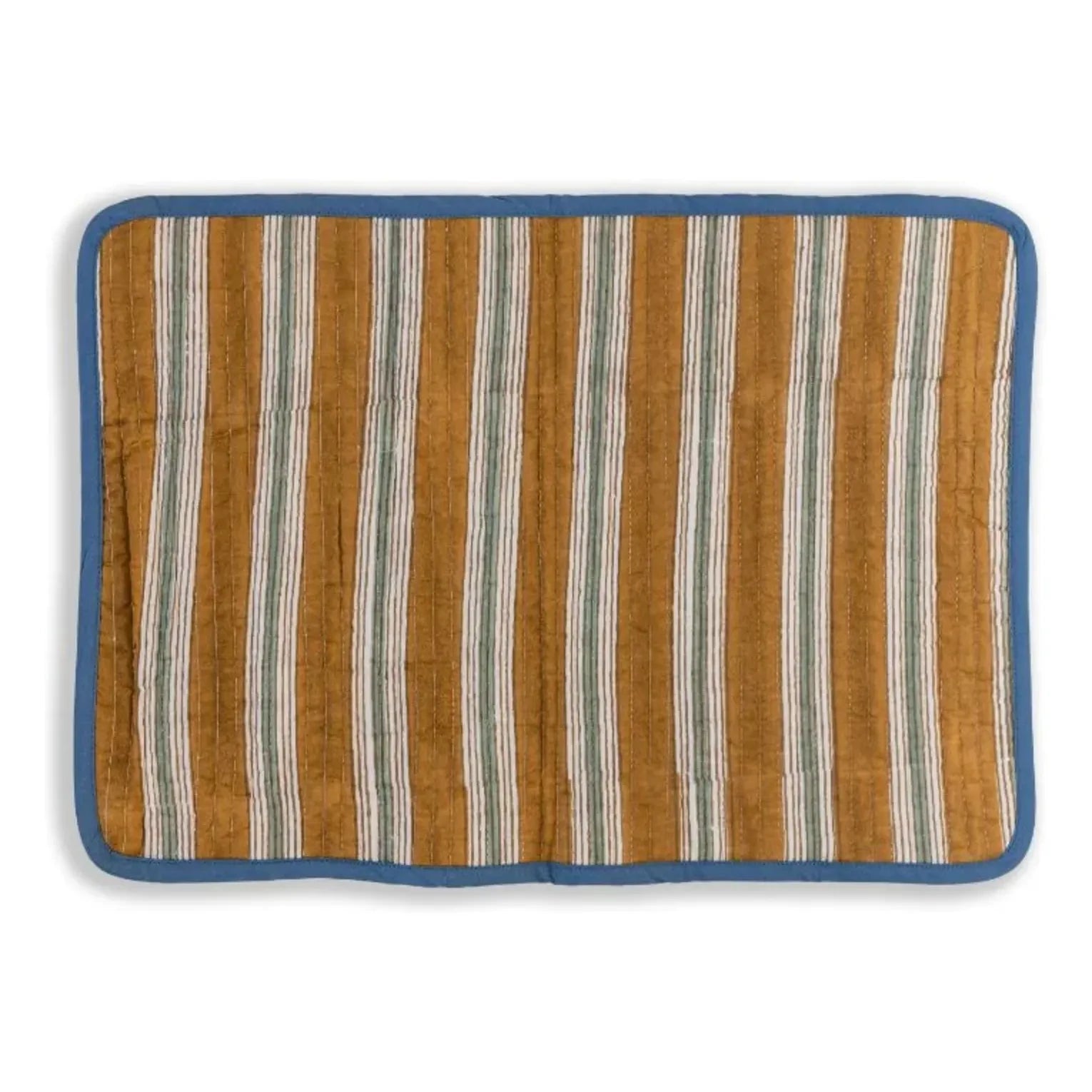 Le Monde Sauvage - St. Petersburg Reversible Placemat - 4-Piece Set | Blue