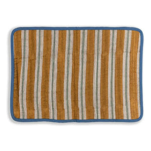Le Monde Sauvage - St. Petersburg Reversible Placemat - 4-Piece Set | Blue