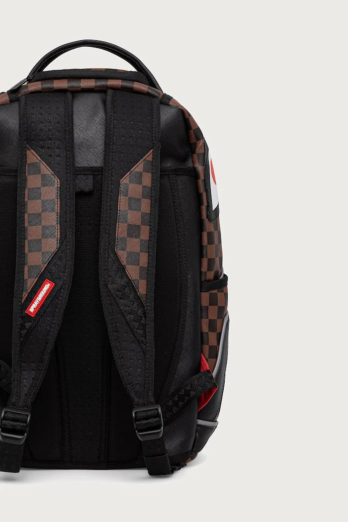 Sprayground - Brown Shark Backpack in Paris 910B7409NSZ