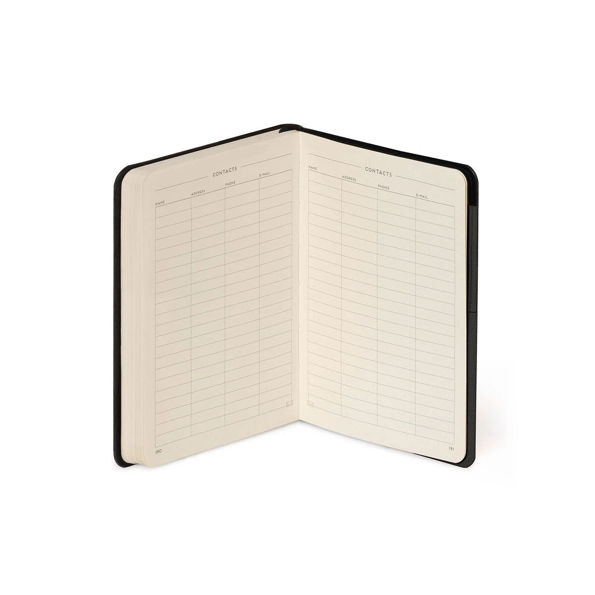 Legami - Lined Notebook with Monochrome Soft Cover - Black Suit - My Notebook