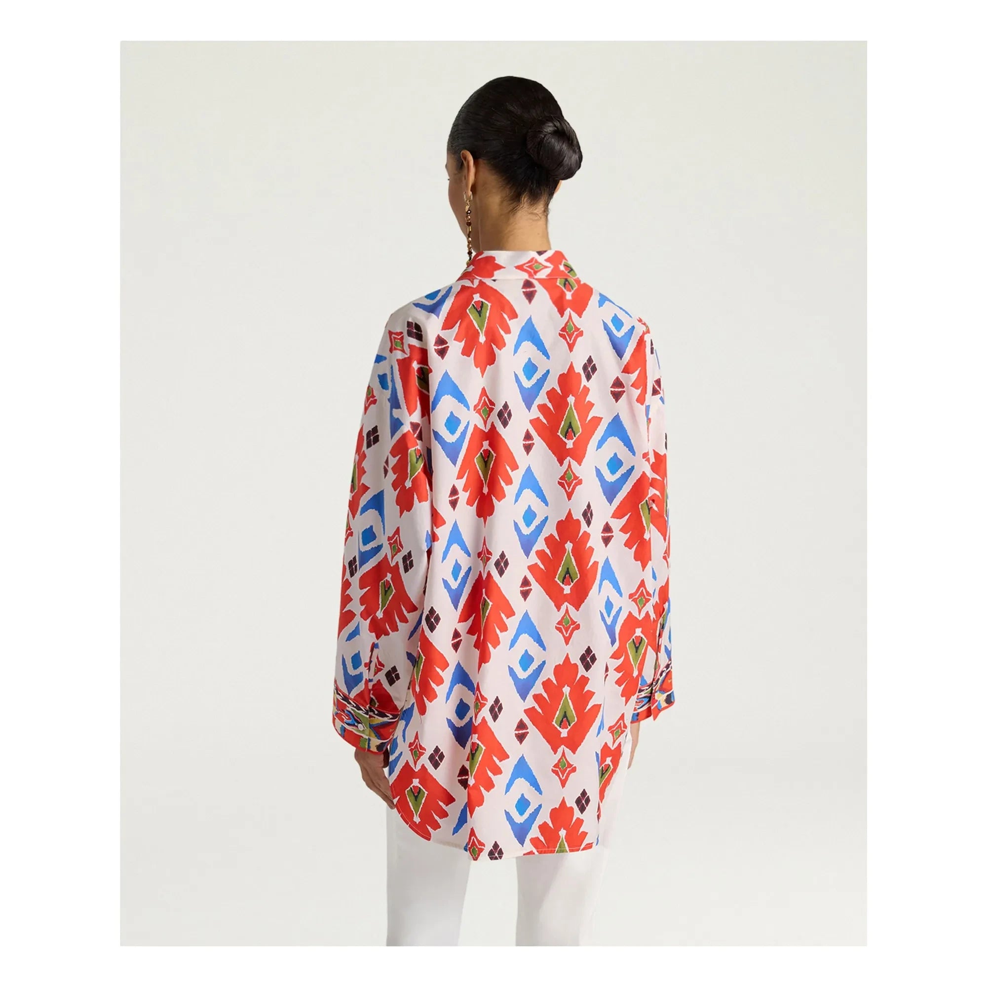 Momoni - Lucha Cotton Shirt | Red