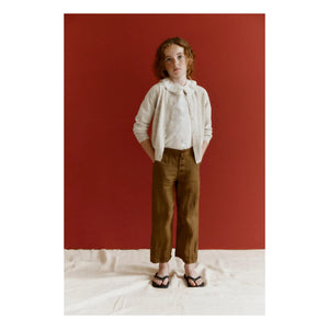 Caramel - Sullivan Linen Trousers | Brown