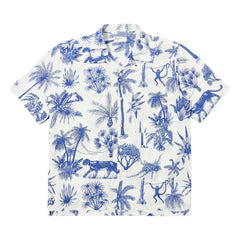 Universal Works - Chemise Camp Jungle Toile | White