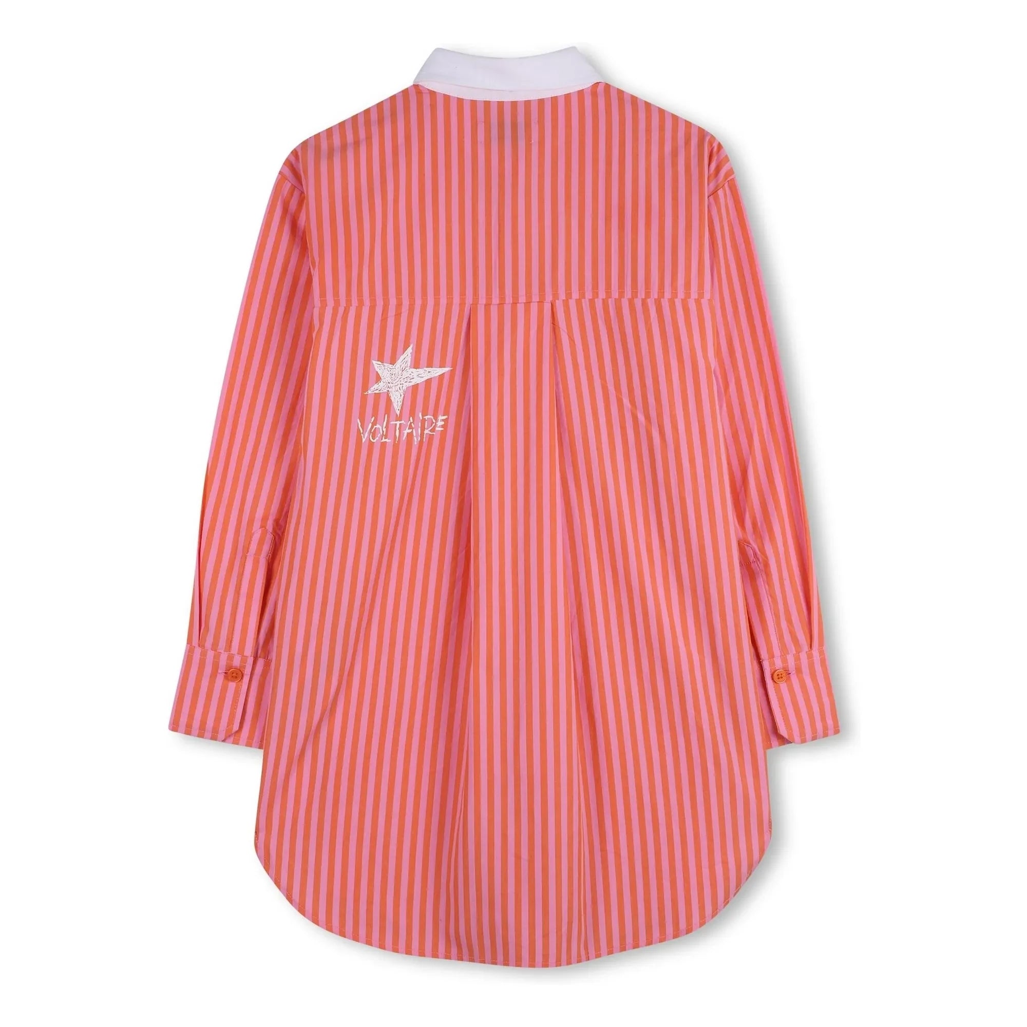Zadig & Voltaire - Striped Shirt Dress | Pink