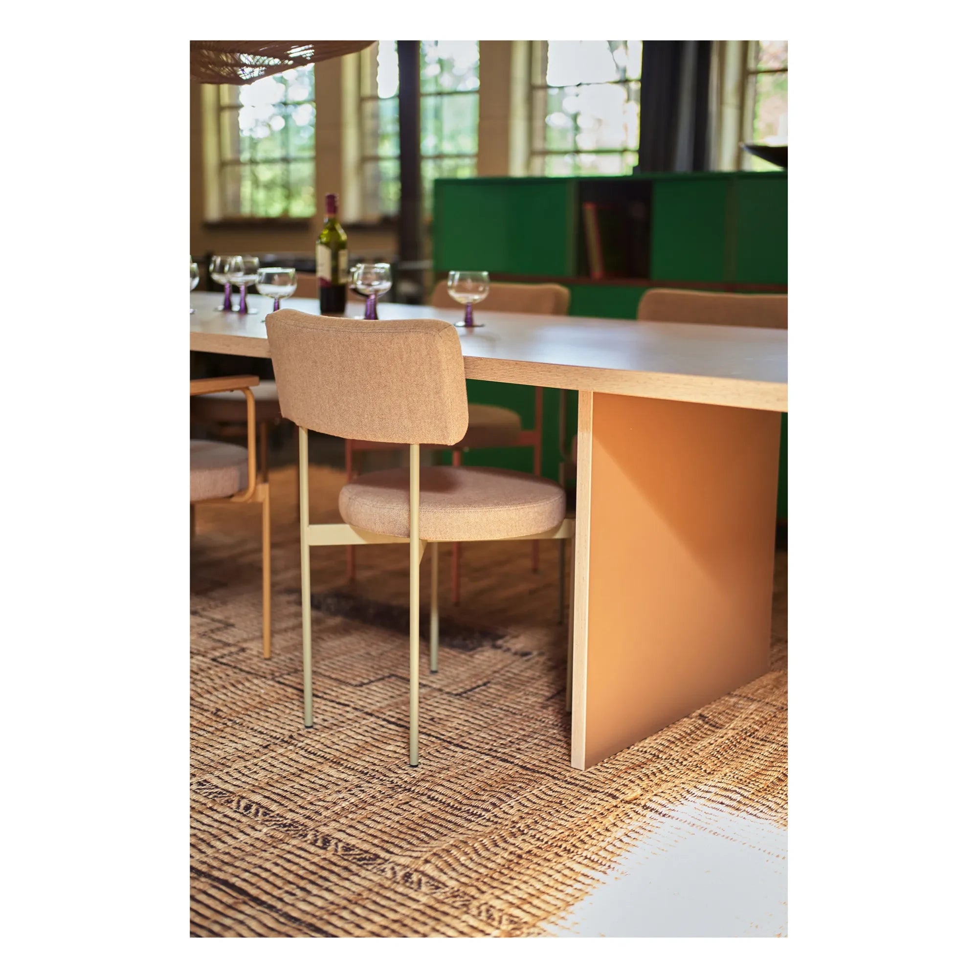 HKliving - Brown Jute Rug