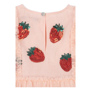 Konges Sløjd - Yvonne Strawberry Tulle Dress | Pink