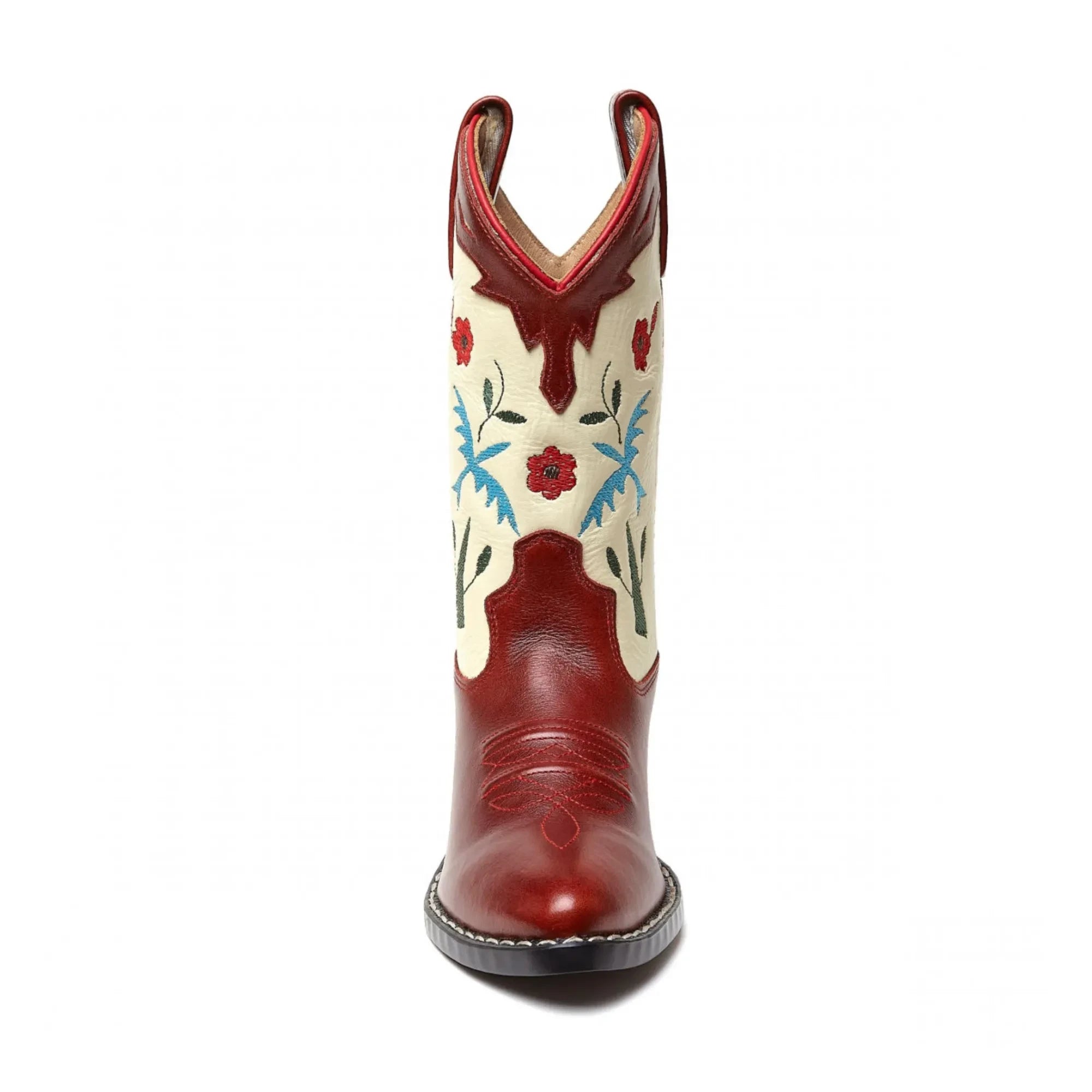 Bootstock - Bluebird Santiag Boots | Red