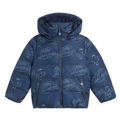 Stella McCartney Kids - Stella McCartney aşağı mont | Koyu Mavi