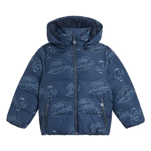 Stella McCartney Kids - Stella McCartney aşağı mont | Koyu Mavi