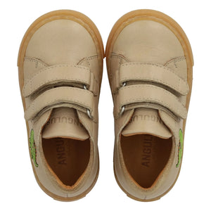 Angulus - Dinosaur Double Pattern Sneakers | Sand
