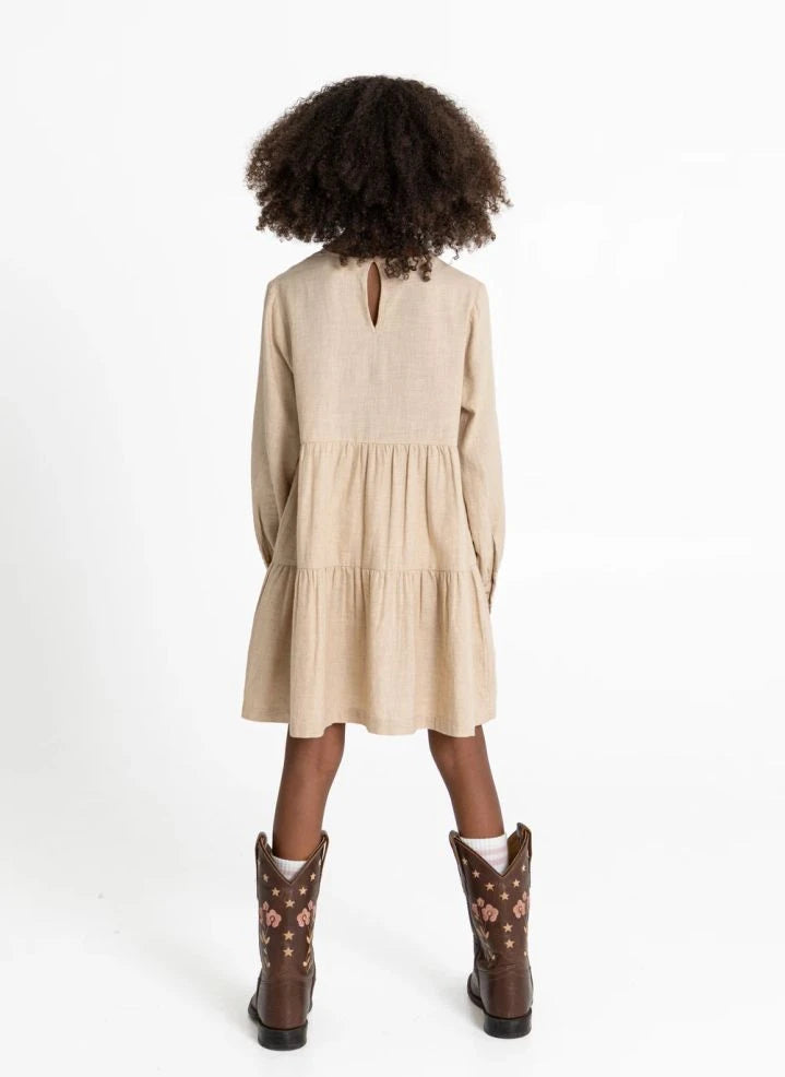 Hundred Pieces - Esperas Etoiles Dress | Beige
