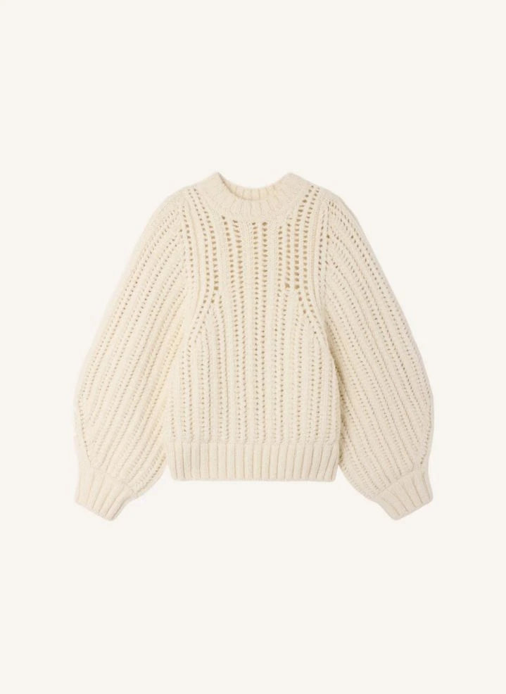 Sessùn - Bobardi Wool Sweater | Ecru