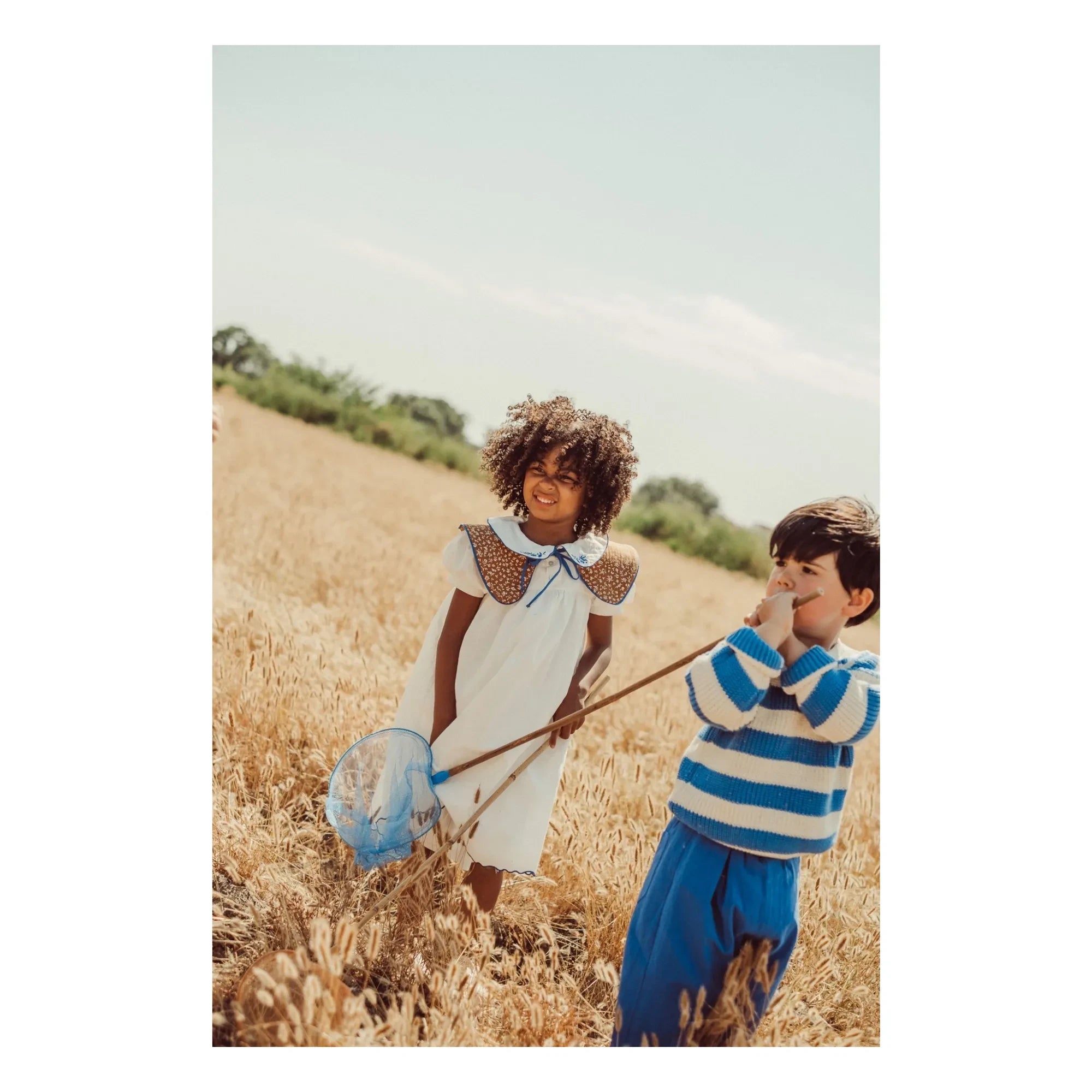 THE LiTTLE POETS - Camões Carrotte Pants | Royal Blue