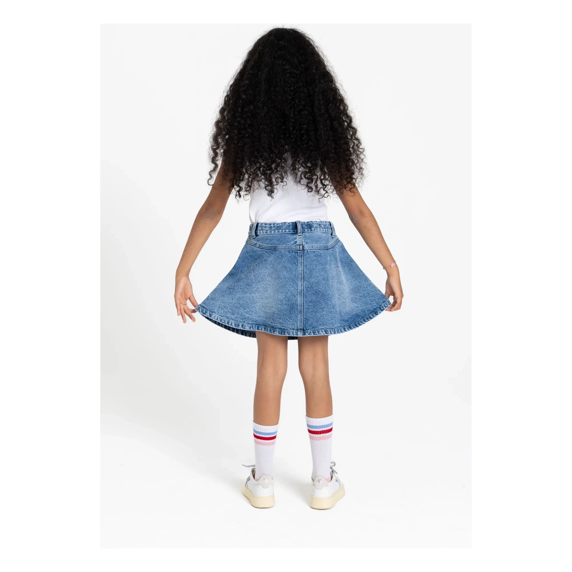 Finger in the Nose - Denim Joplin Skirt | Blue