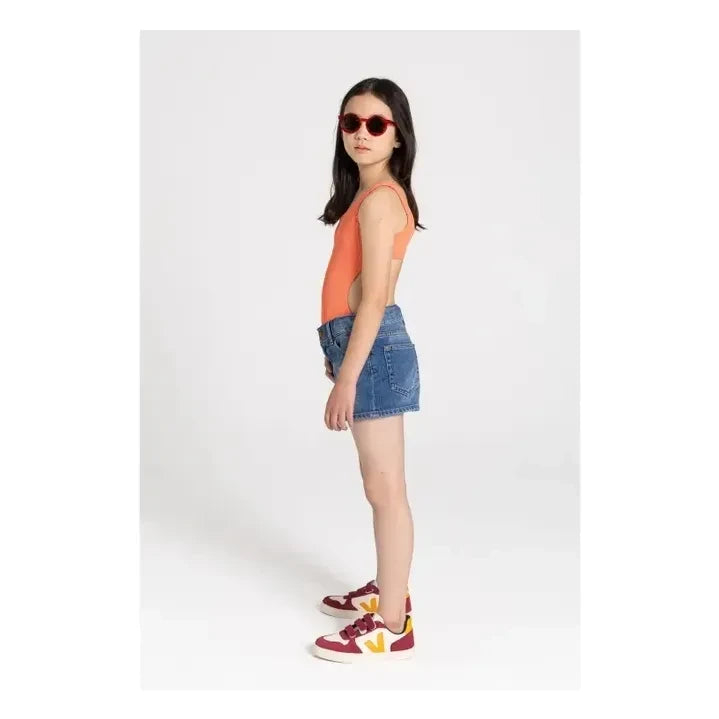 Finger in the Nose - Sia Asymmetric Swimsuit | Coral