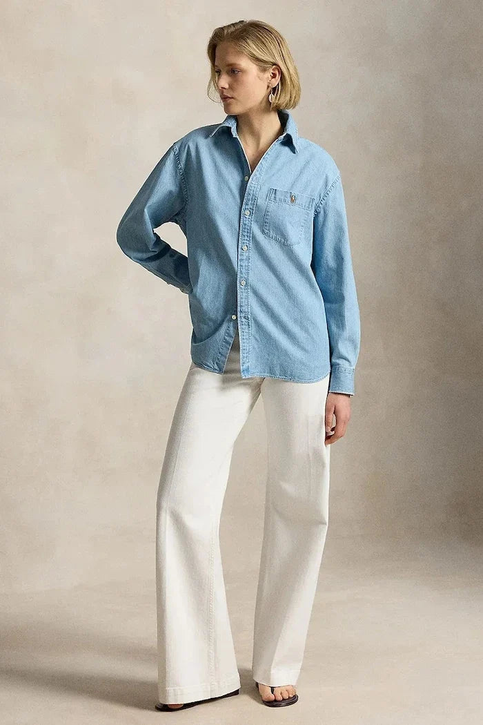 Polo Ralph Lauren Kadın Denim Gömlek