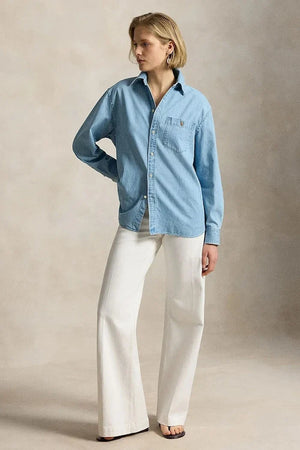 Polo Ralph Lauren Kadın Denim Gömlek