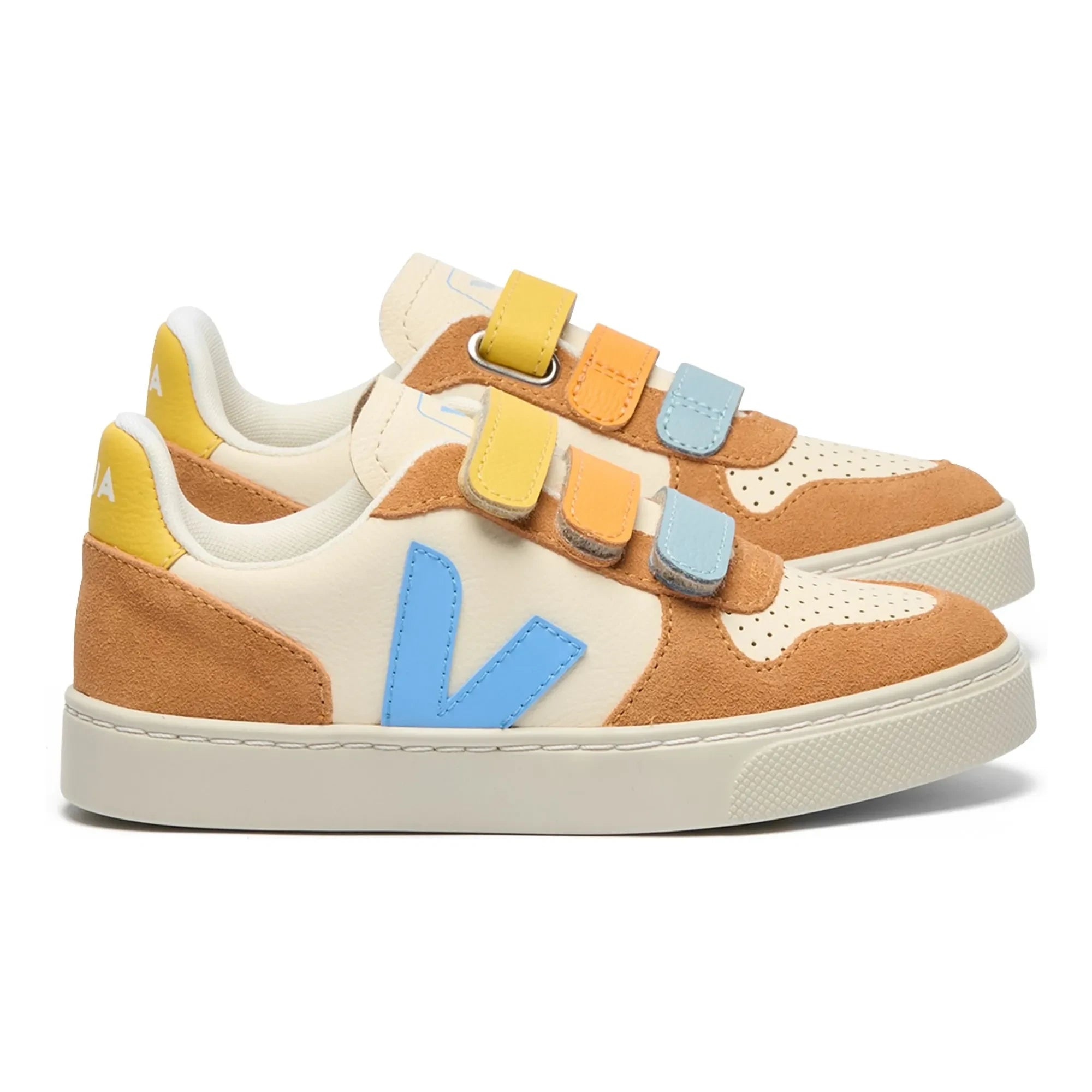 Veja - Scratch Sneakers Small V-10 Leather | Orange