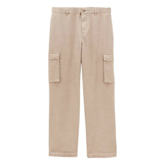 Noyoco - Organic Cotton Cargo Pants | Beige