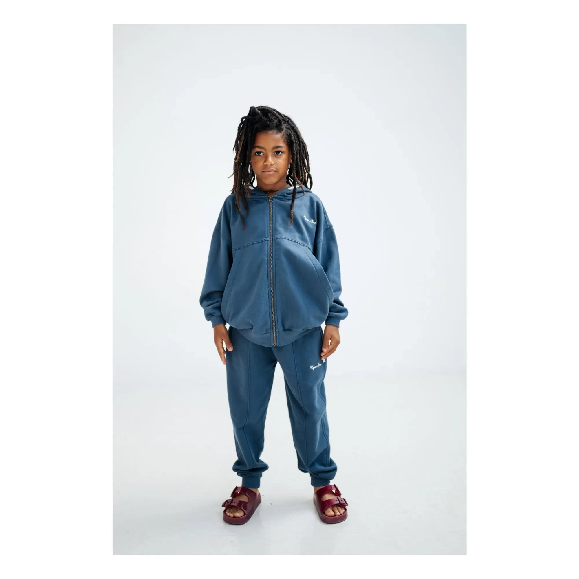Repose AMS - Organic Cotton Logo Jogger | Dark Blue
