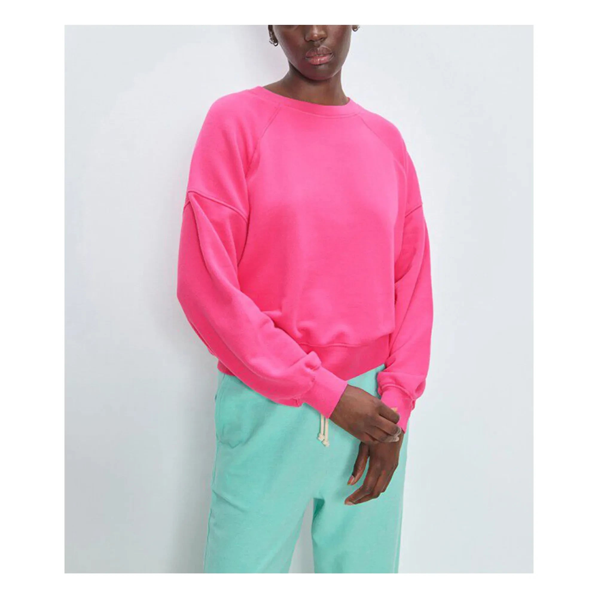 American Vintage - Atubay sweatshirt | Floresan pembe
