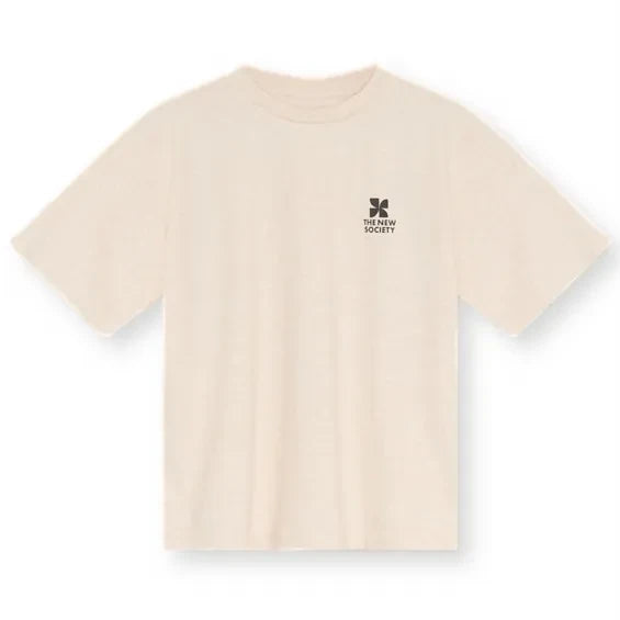 The New Society - TNS Logo T-Shirt | White