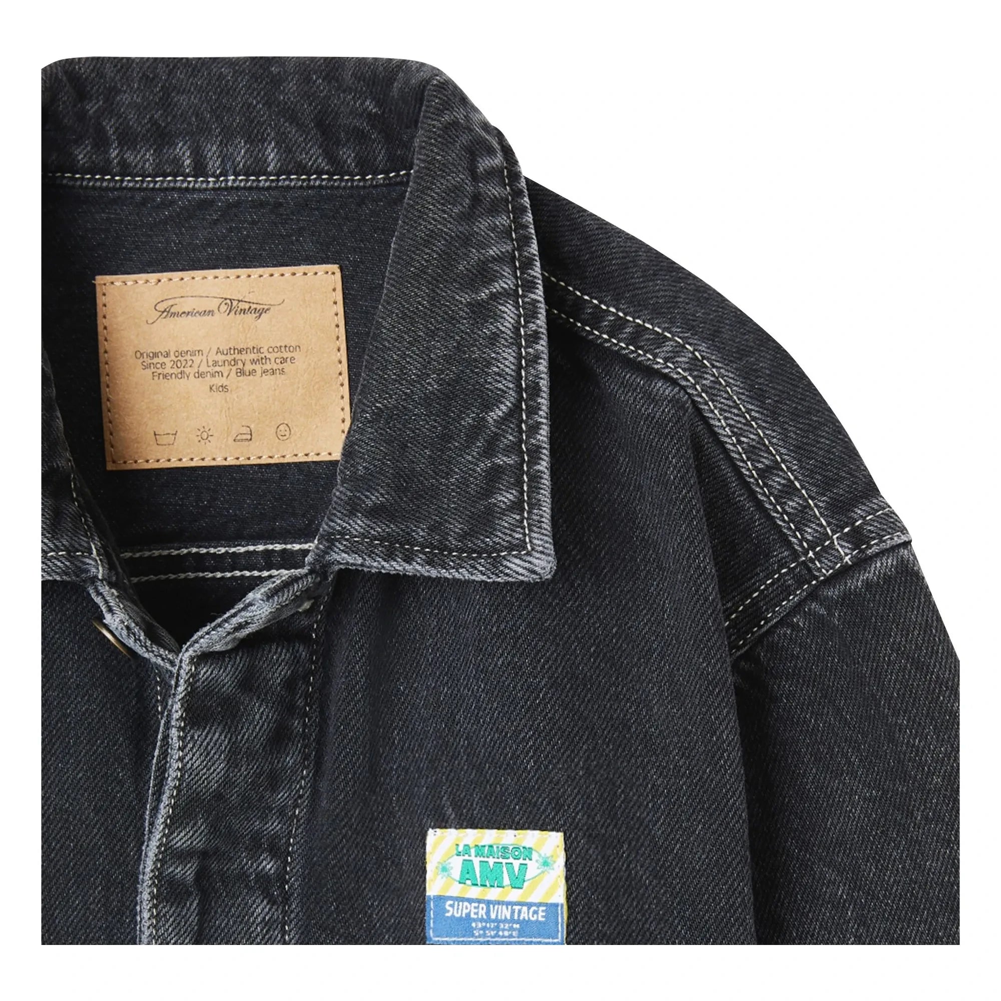 American Vintage - Yopday Denim Jacket | Black Denim