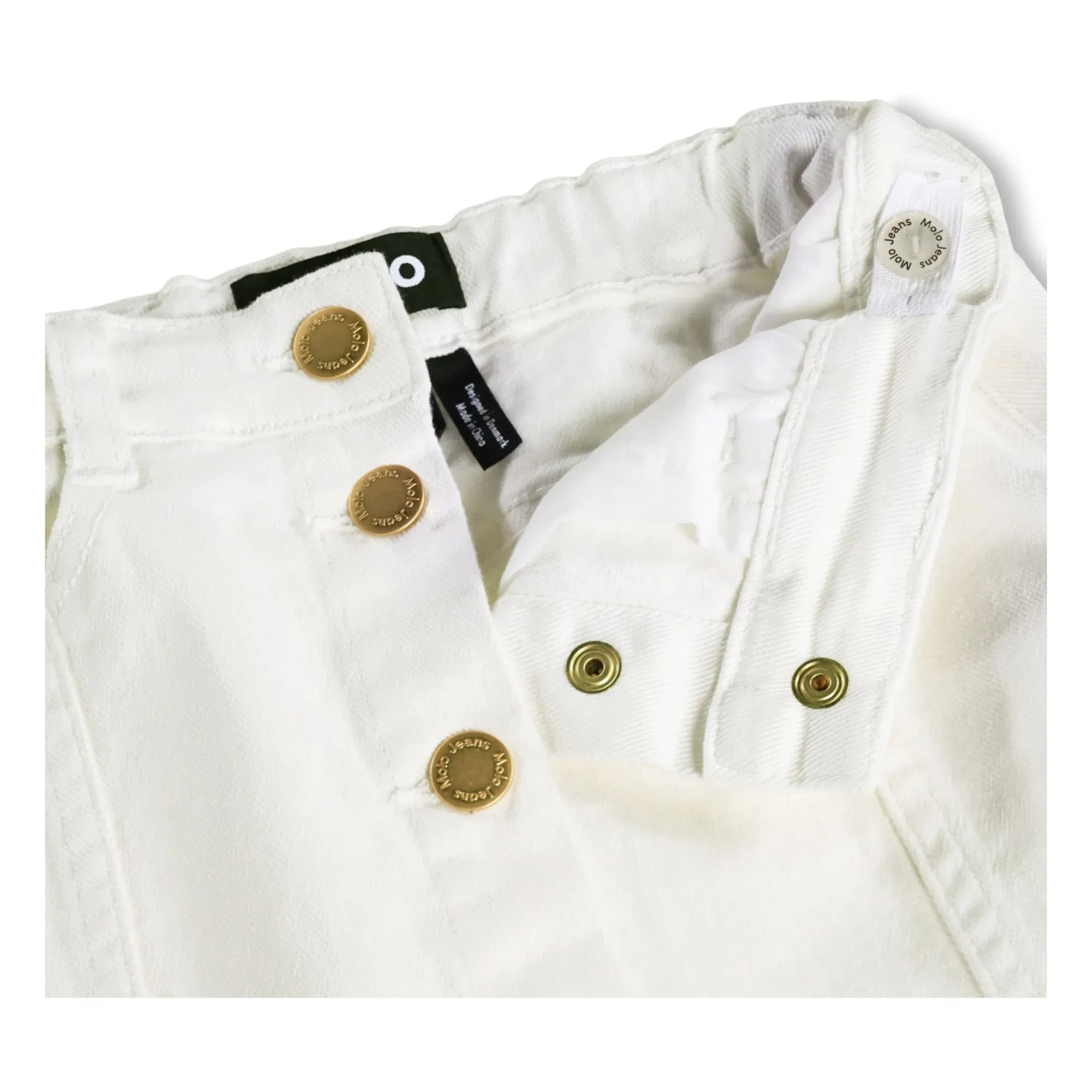 Molo - Denim Bera Skirt | White