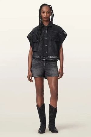AllSaints Kadın Kot Gömlek ALBA