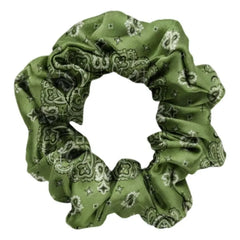 Emily's Pillow - Chouchou Silk Bandana - Medium | Green