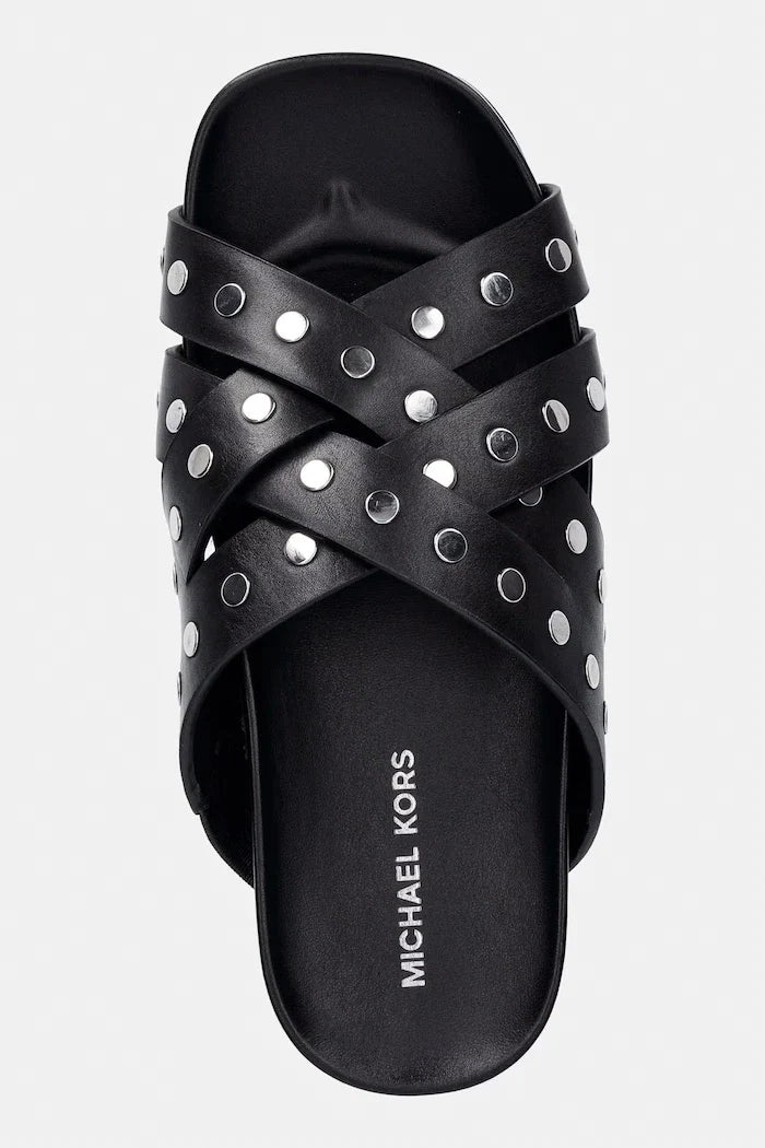 MICHAEL Michael Kors Kadın Deri Irene Flat Sandalet
