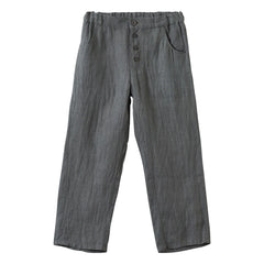 Caramel - Sullivan Linen Pants | Dark Gray