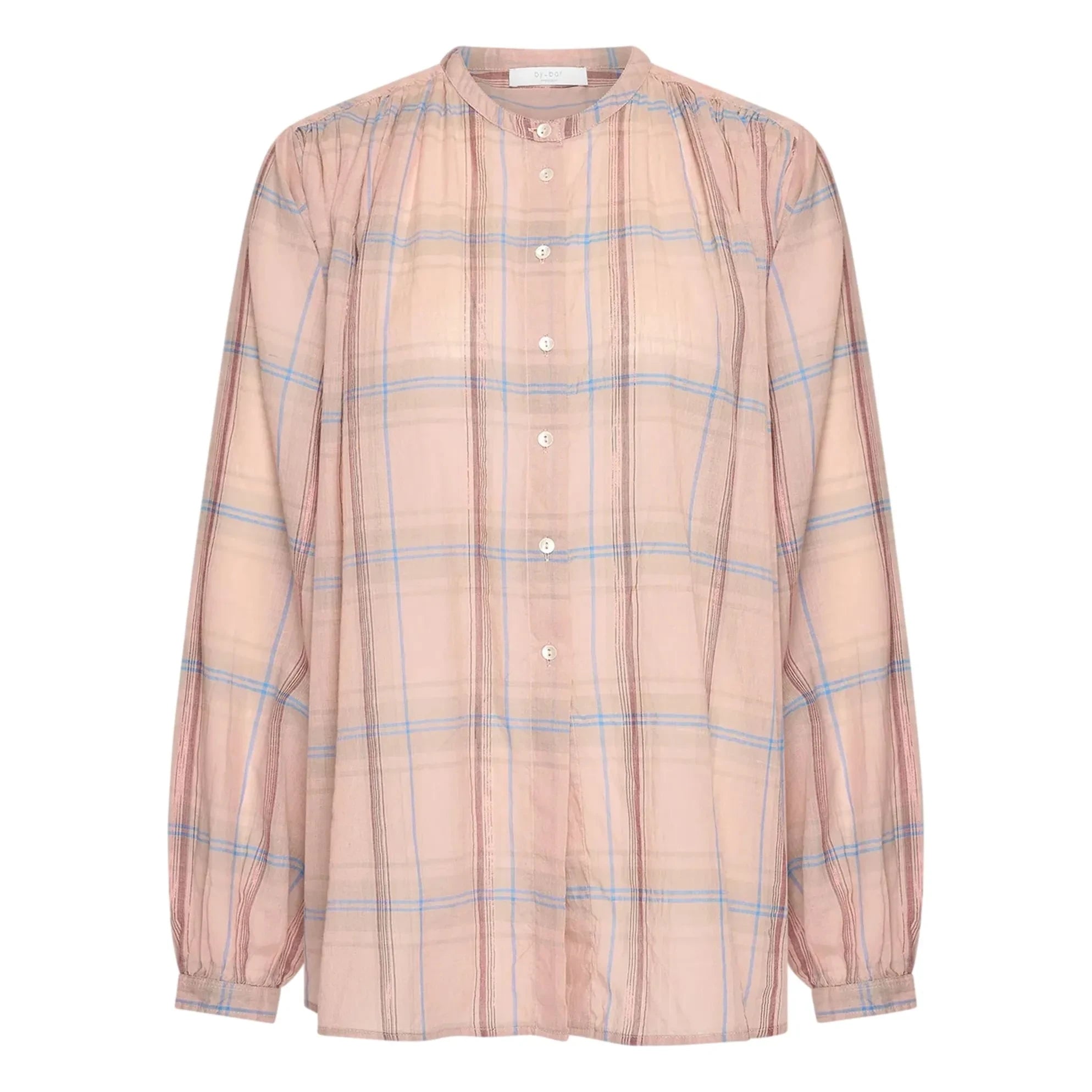 By Bar - Nyka Organic Cotton Blouse | Powder Pink