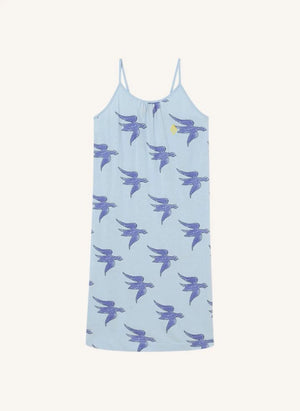 The Animals Observatory - Gazel Birds Dress | Light Blue