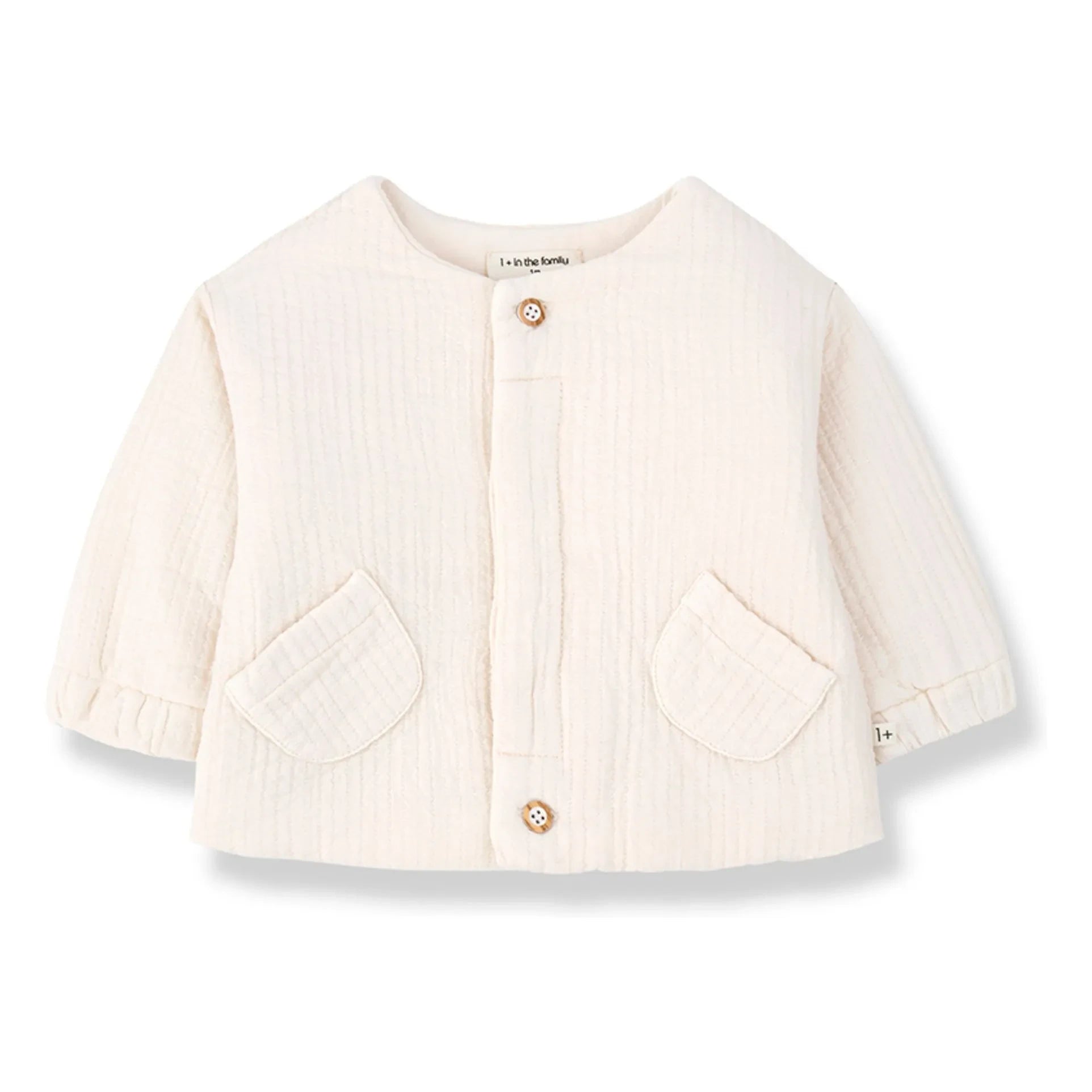 1+ in the family - Lemnos jacket | Ecru