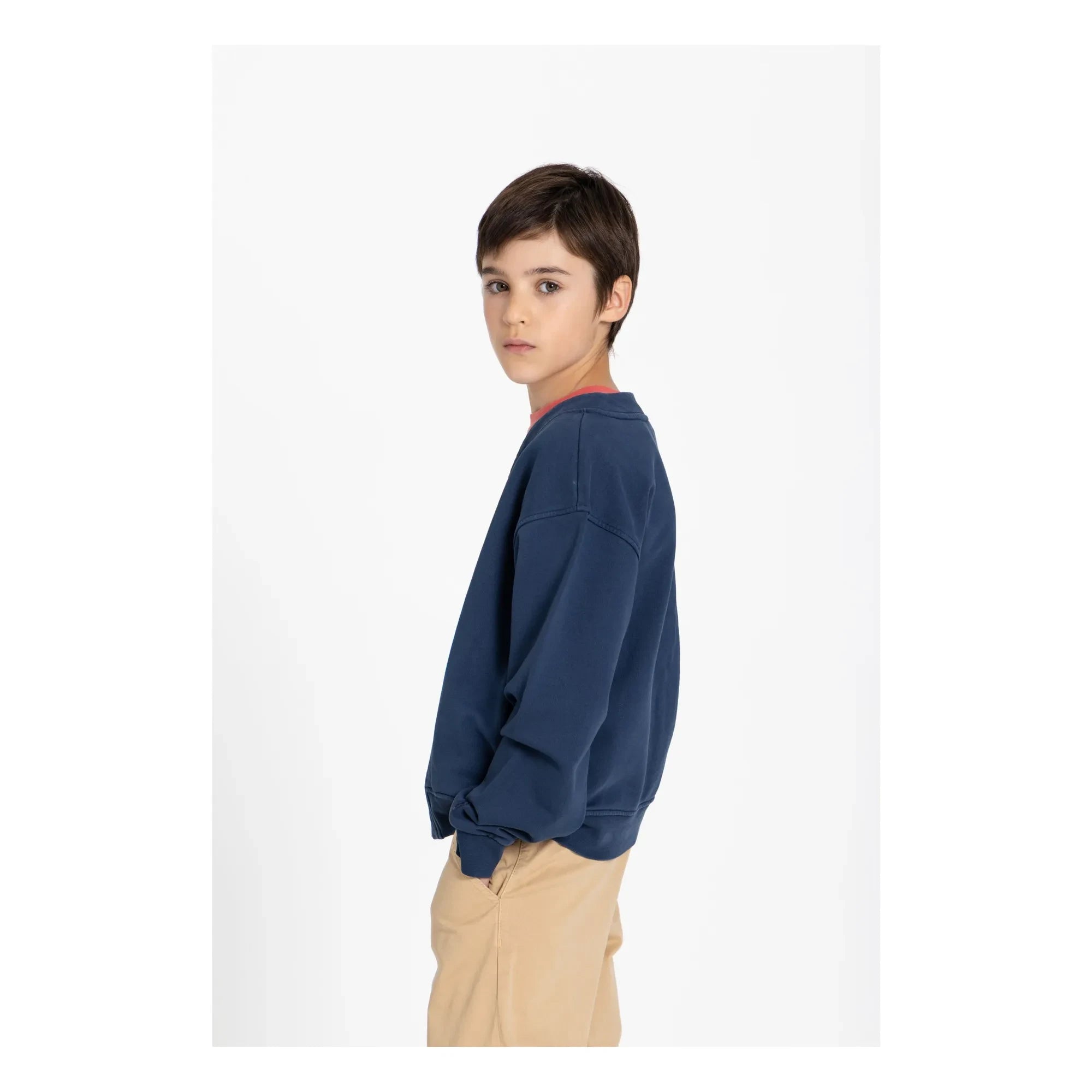 Smallable Kid - Ostmark Organic Cotton Cardigan | Night Blue
