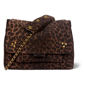 Jérôme Dreyfuss - Lulu M Leopard Bag | Brown