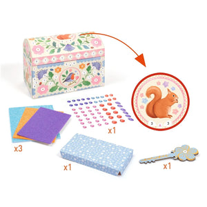 Djeco - "Precious Treasures" Decorative Box